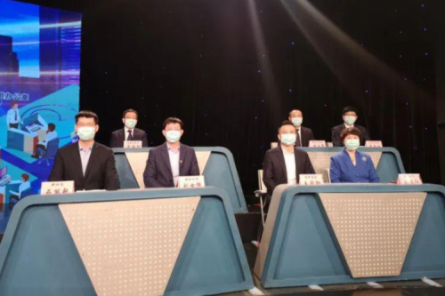 新盛娱乐电气亮相“春风行动云聘会” 赵晓红总裁应邀接受现场采访并回答求职者提问 