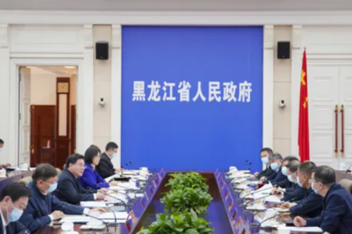 李寅董事长参加黑龙江省上市工作座谈会，，，，，并代表上市公司做了典型发言